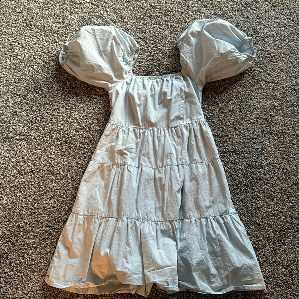 Light blue sun dress